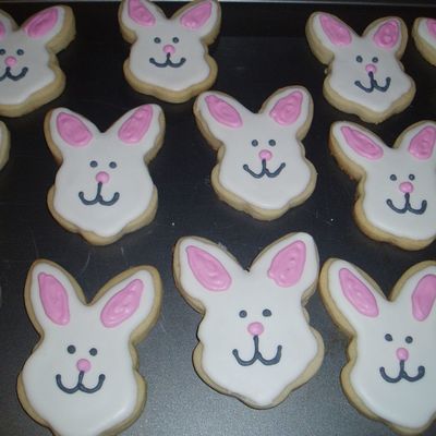 Easter Bunny Cookies