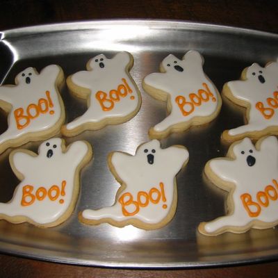 Halloween Ghost Cookies