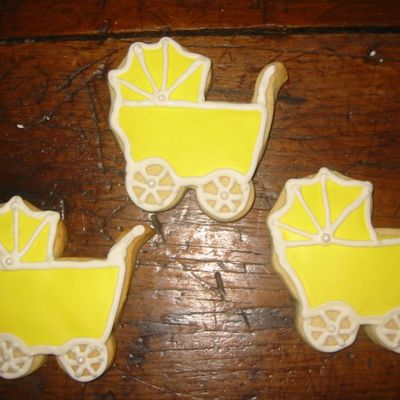 Baby Carriage Cookies