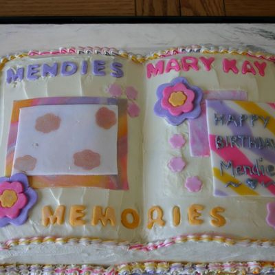 Mary Kay Creative Memories Birthday Cake