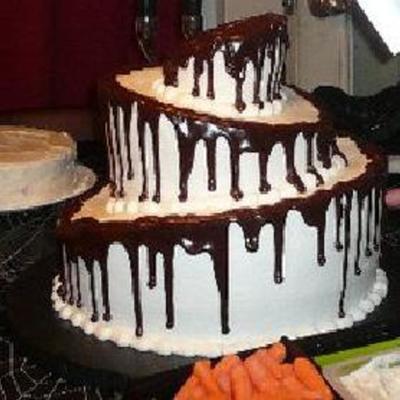 Halloween Topsy Turvy Cake