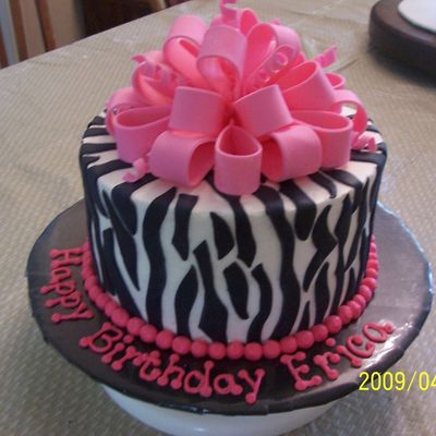 Zebra Birthday
