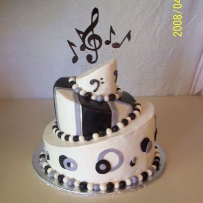 Piano Recital Cake