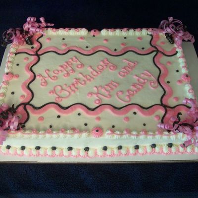 Office Birthday Cake