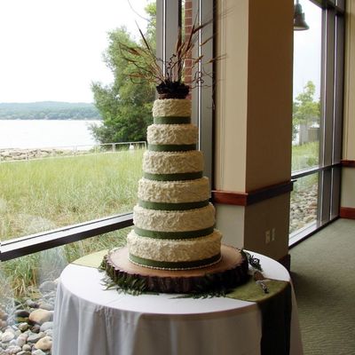 Six Tier Wedding Cake