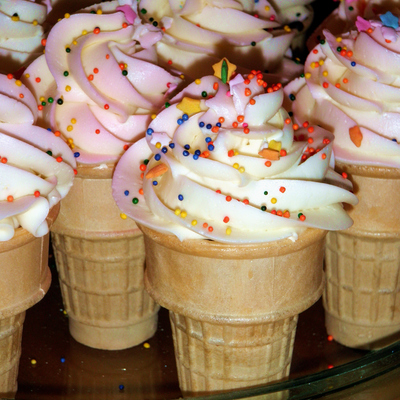 Ice Cream Cone Cupcakes
