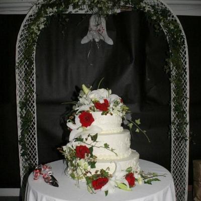 Floral Wedding Cake