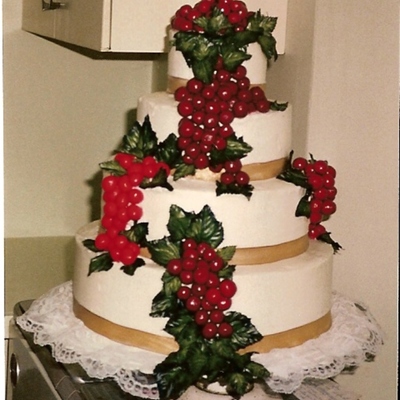 Vineyard Wedding Cake