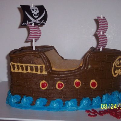 3D Pirate Ship For Wyatt