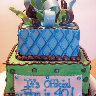 40Th Bd Cake