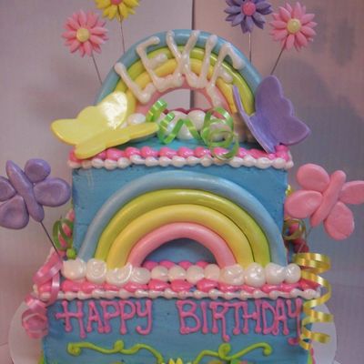 Lexie's Rainbow Cake