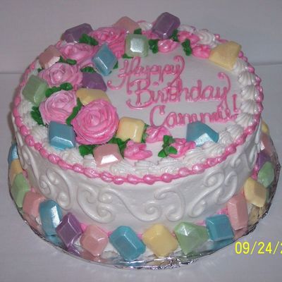 Premiere Jewelry Themed Bd Cake