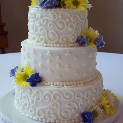 Nielsen - Bostian Wedding Cake