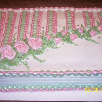 Another Sample Sheet Cake For A Local School