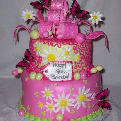 80Th Birthday Cake