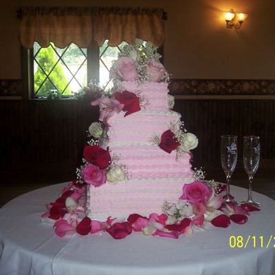 Melissa And Gary's Wedding Cake