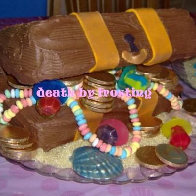 Rice Crispie Treats Treasure Chest