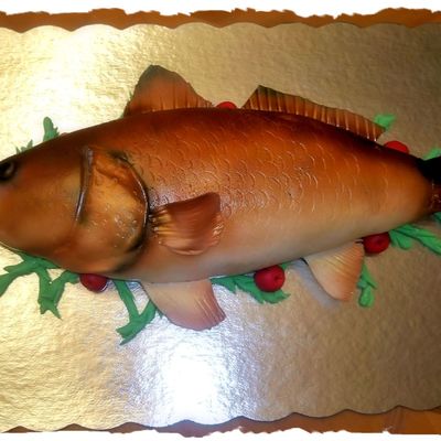 Spot Tail Bass Groom's Cake