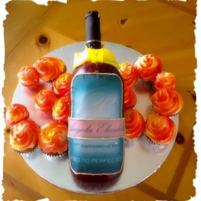 30 Birthday Wine Bottle