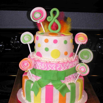 8Th Birthday Cake