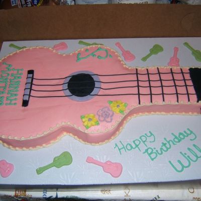 Hannah Montana Birthday Cake