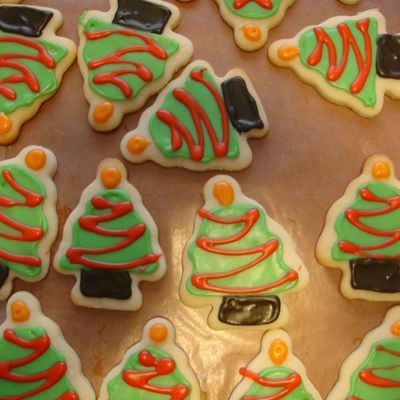Christmas Tree Cookies
