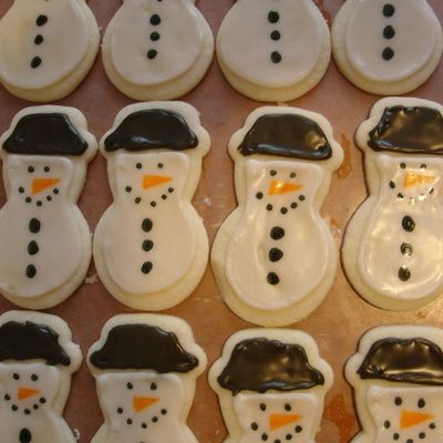 Snowmen Cookies