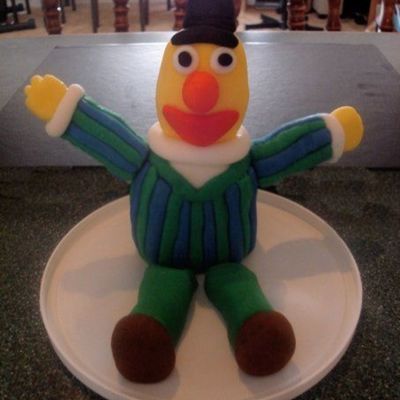 Bert Fondant Figure