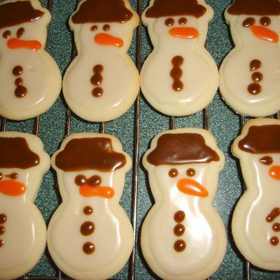Snowmen Cookies