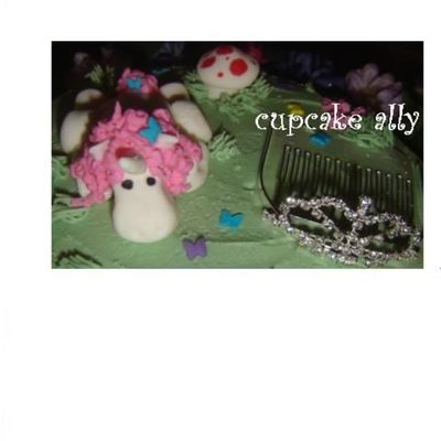 Unicorn, Tiara & Flowers