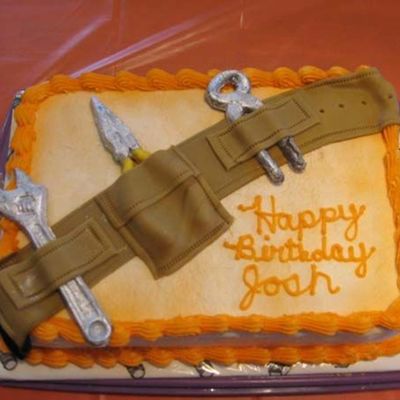 Tool Belt Cake