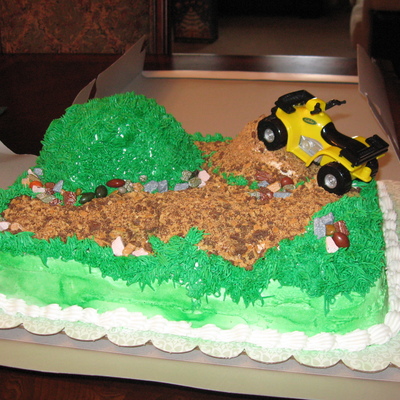 Four Wheeler Cake