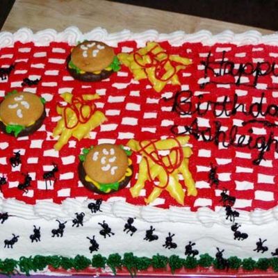 Picnic Sheet Cake