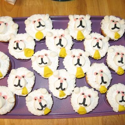 Lamb Cupcakes
