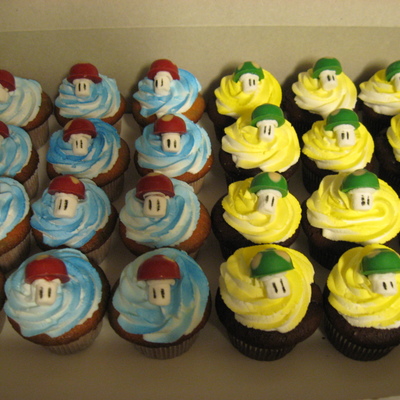 Mario Cupcakes