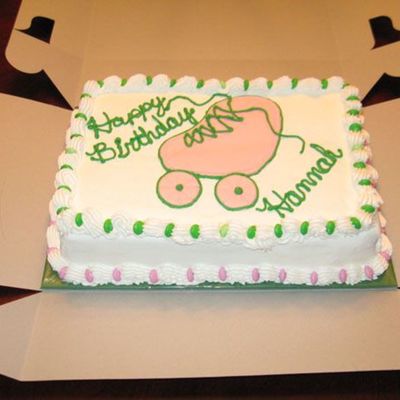 Roller Skate Cake