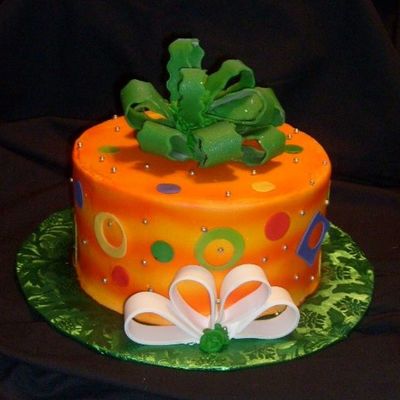 Party Cake Orange