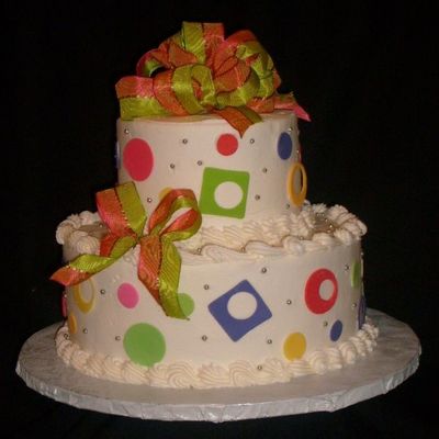2 Tier Party Cake