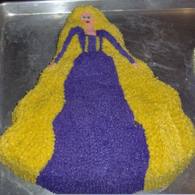 Barbie Rapunzil For 3Rd Birthday