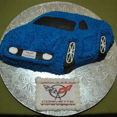 Corvette Grooms Cake