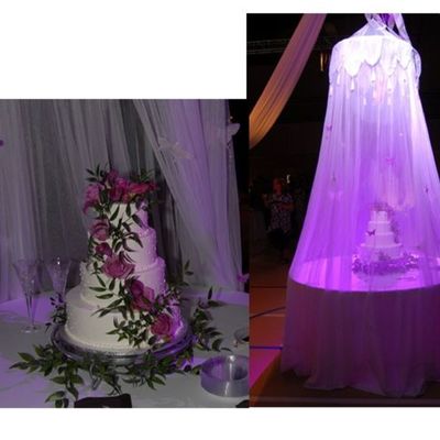 Butterfly Themed Wedding Cake