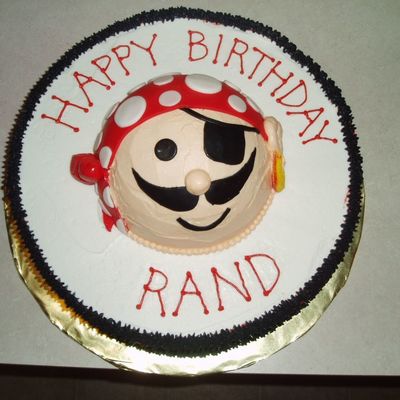 Pirate Face Cake