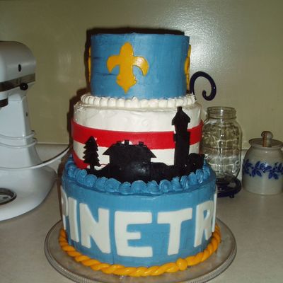 Scout Court Of Honor Cake