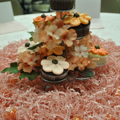 Cupcake Centerpieces
