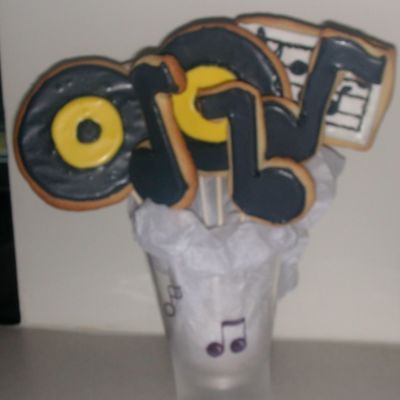 Music Cookie Bouquet