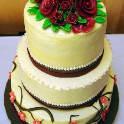 My First 3-Tiered Cake