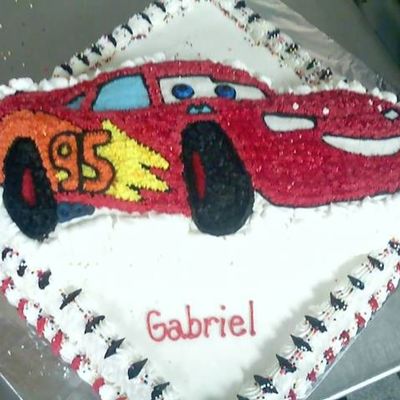 Mcqueen Cars Cake