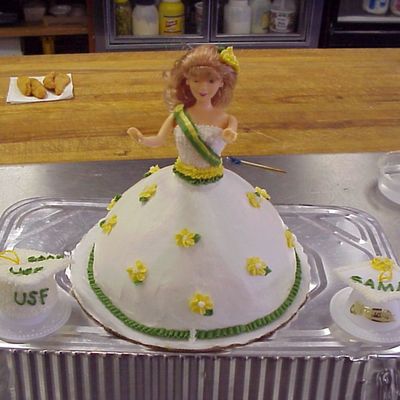 Usf Graduation Doll Cake