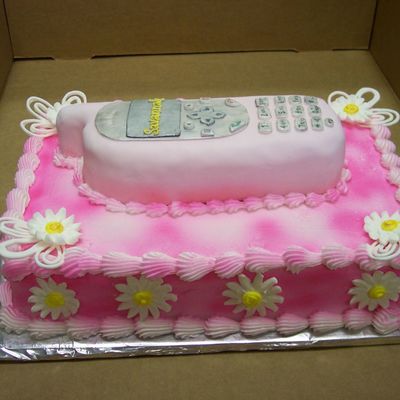 Cell Phone Cake
