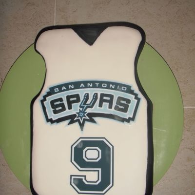 San Antonio Spurs Jersey Cake